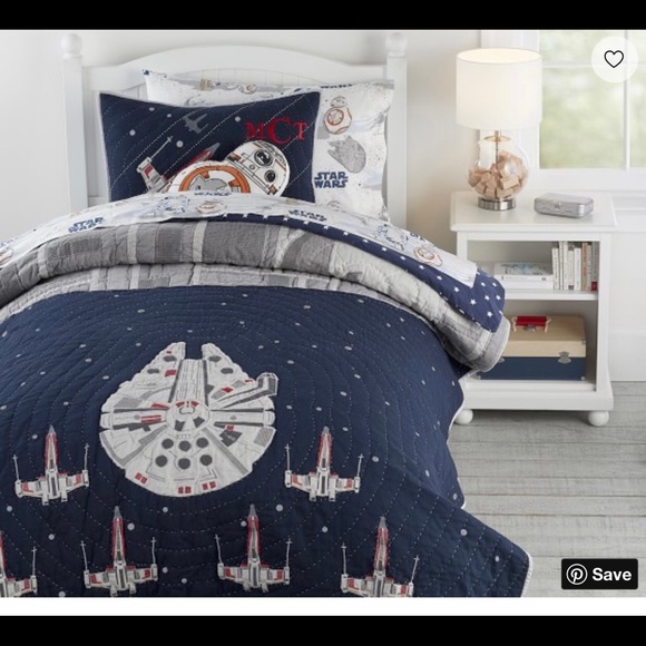 pottery barn star wars quilt